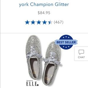 Kate Spade Glitter Keds